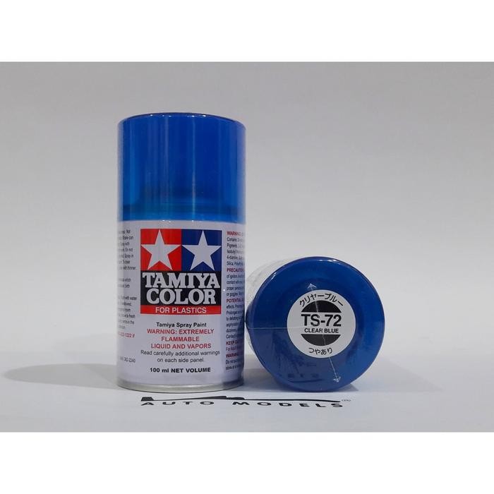 TAMIYA TS-72 CLEAR BLUE SPARY PAINT