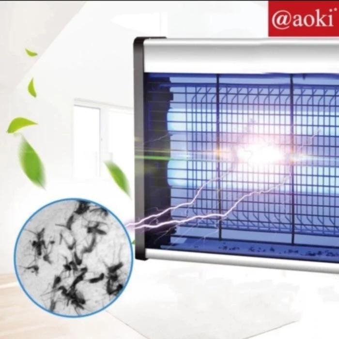 Perangkap Nyamuk Lalat Serangga Insect Killer Aoki Ak871 22 Watt Terlaris
