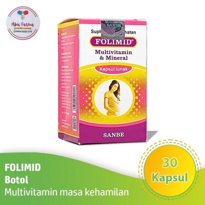 Folimid Multivitamin Dan Mineral