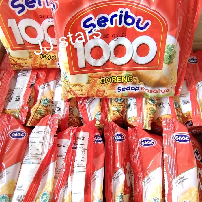 2os3- Mie Gaga Goreng 1 Dus Isi 40 Bungkus