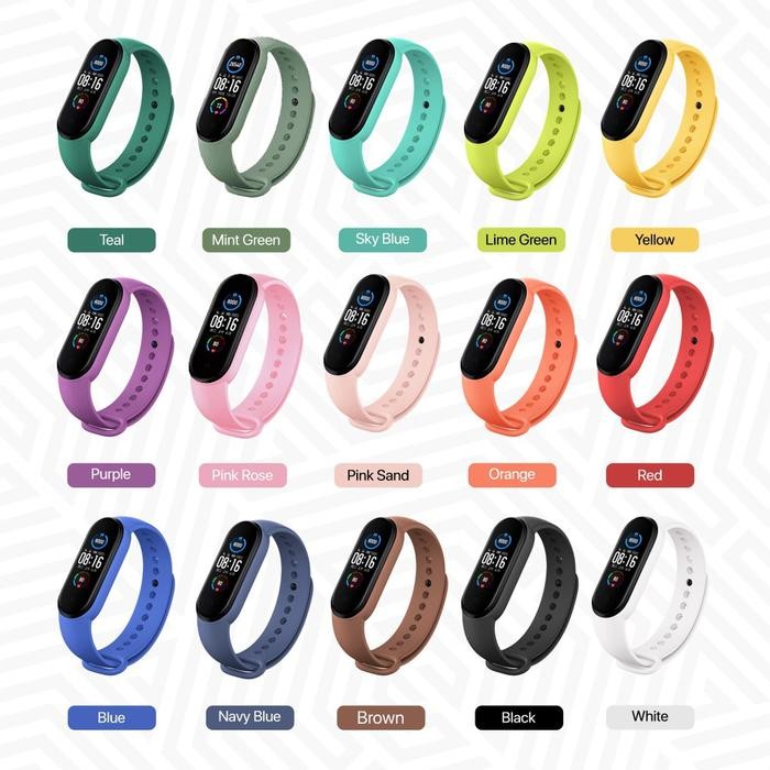 Strap MiBand 8 Tali Jam Xiaomi Mi Band 8 Tali Pengganti Xiaomi Mi Band 8