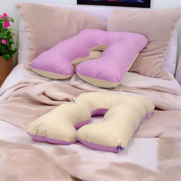 Bantal Ibu Hamil Full Silikon 70 x 115 Lembut