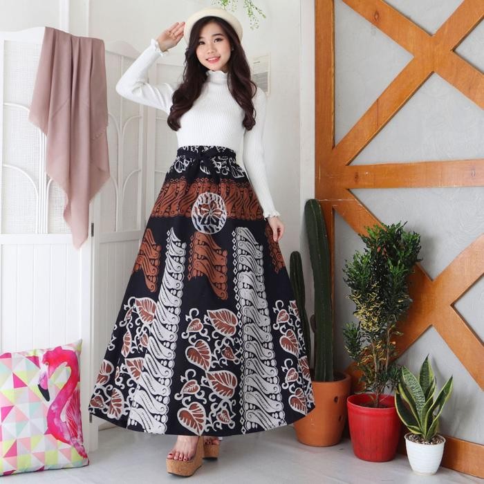 DISKON Rok batik wanita panjang payung jumbo murah bawahan Kebaya Modern READY STOCK