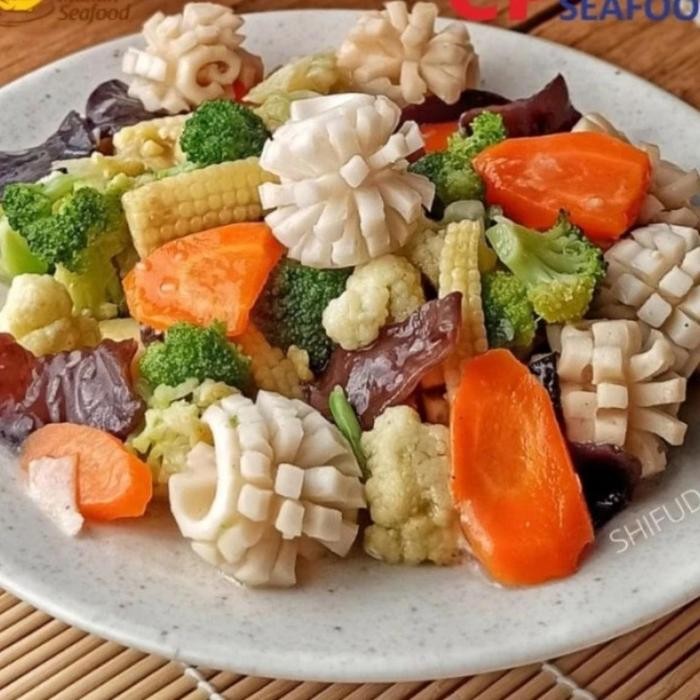 Instanbisa- Cumi Flower Frozen - Cumi Import