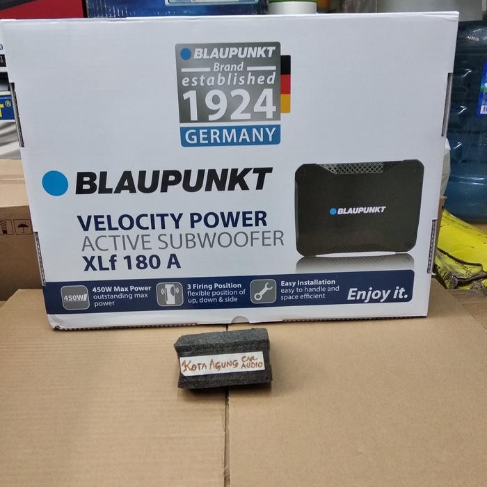 subwoofer aktif blaupunkt xlf-a180 velocity power