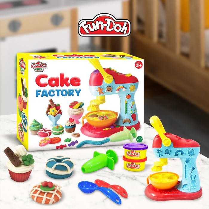 Promo Fundoh Cake Factory - Mainan Anak - Mainan Lilin - Mainan Edukasi