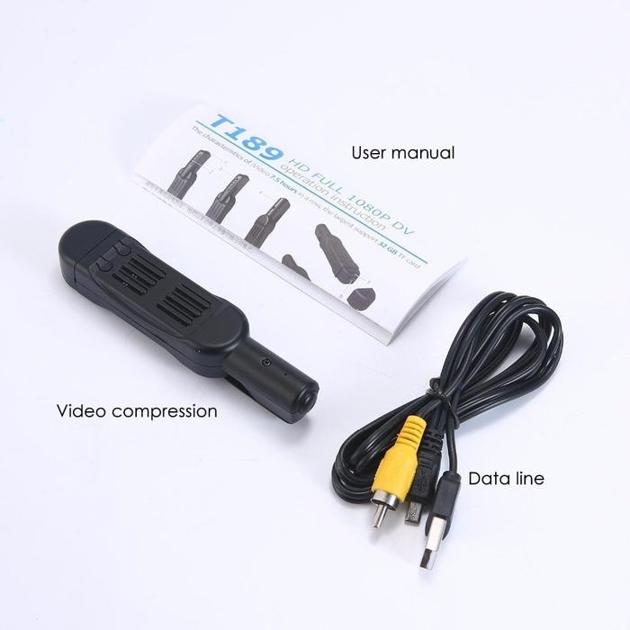 ALAT RECORD VIDEO SUARA VLOG MOTOVLOG PORTABLE BATERAI RECHARGEABLE
