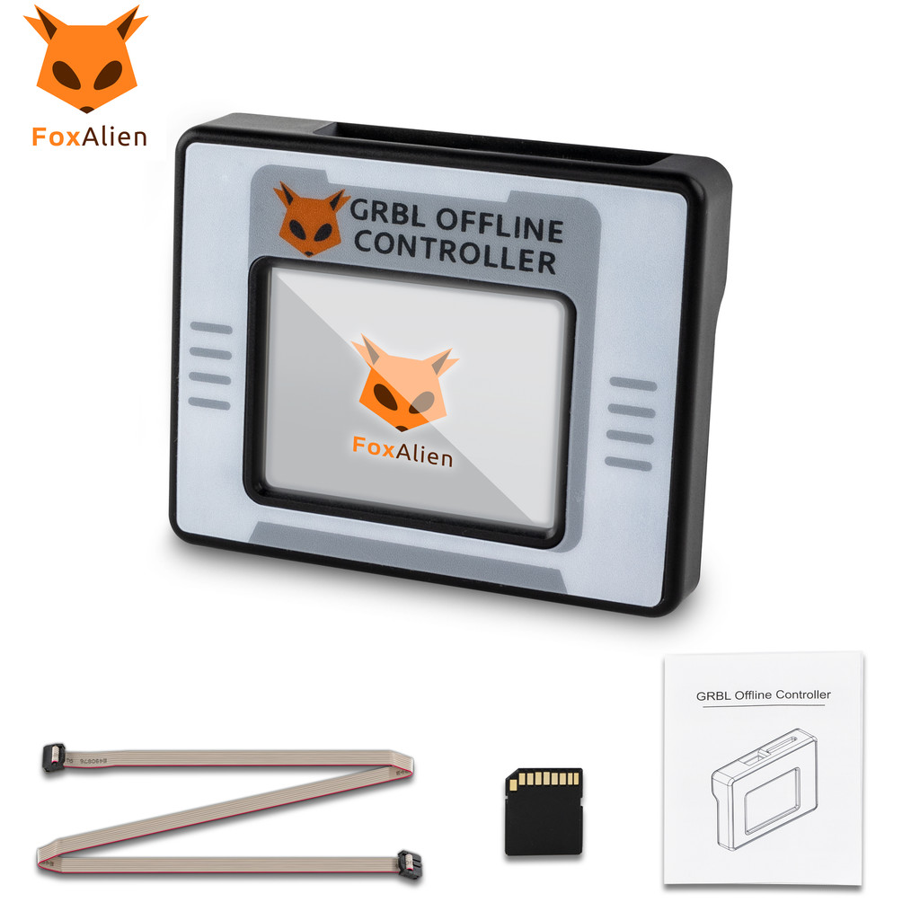 Offline Controller with Touchscreen LCD, GRBL Controller Module for FoxAlien CNC Router Engraving Ma
