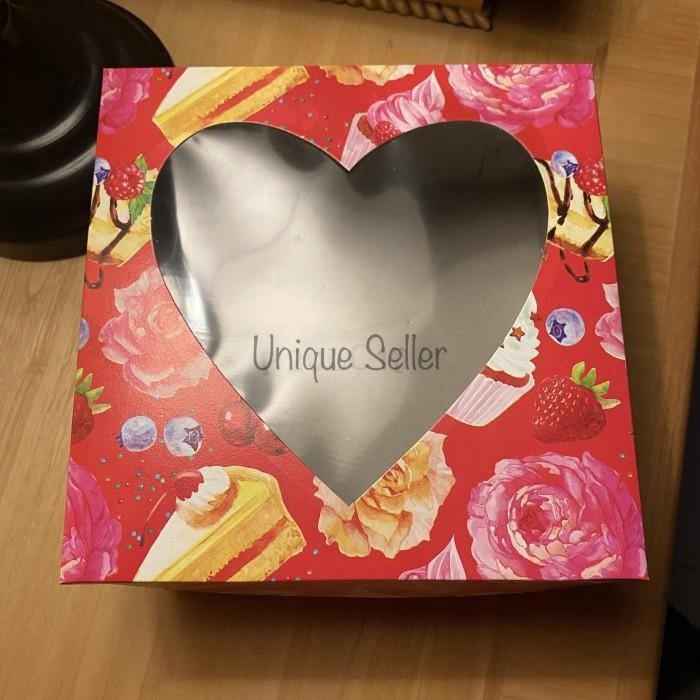 HariPromo- Dus Box Kotak Kue Tart 24X24X10 Tutup Hari / Dus Lamaran 24 X 24 X 10