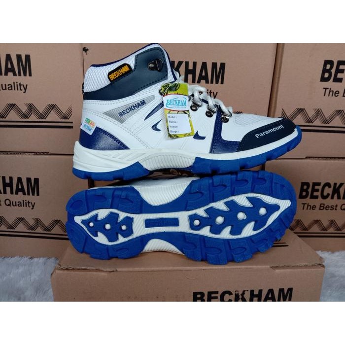 Specs Sports - Sepatu Gunung Boots Beckham Biru Putih / Sepatu Paramount Beckham Biru Putih Size