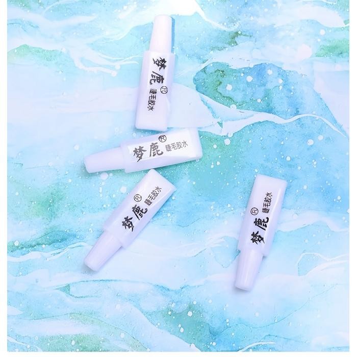 Lem Bulumata Palsu Mini 1 gr Super Rekat, Cepat Kering dan tahan lama FALSE EYELASHES GLUE