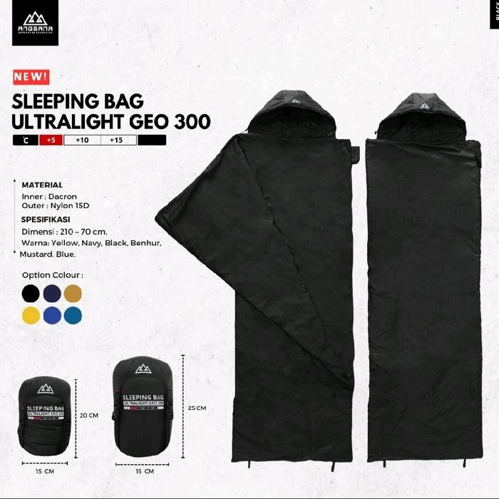 SLEEPING BAG ANGSANA GEO 300 COMPRESSION SACK Limited Edition