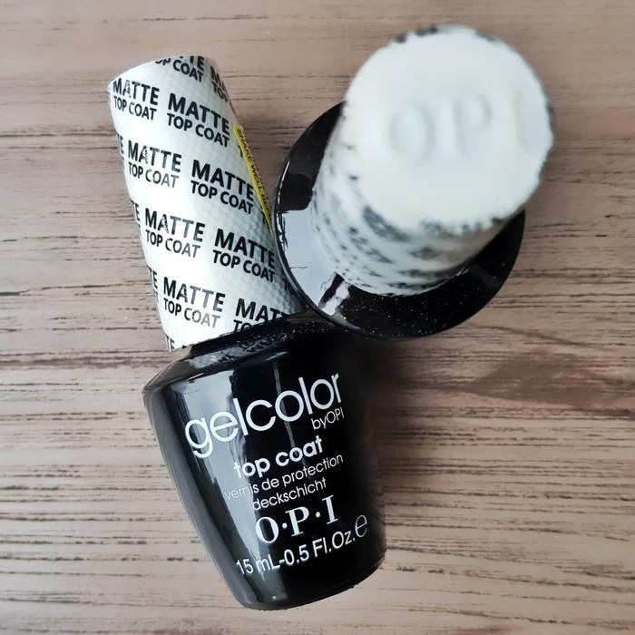 evnc- Opi Matte Top Coat Nail Gel Polish Led Uv Kutek Cat Kuku 15 Ml