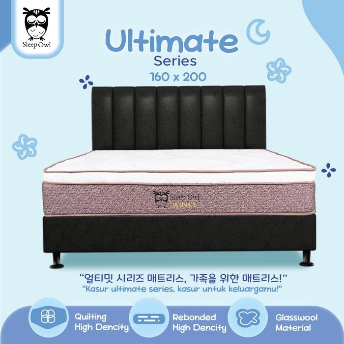 SLEEP OWL SPRINGBED Spring Bed Matras Ultimate 160 x 200 Full Set
