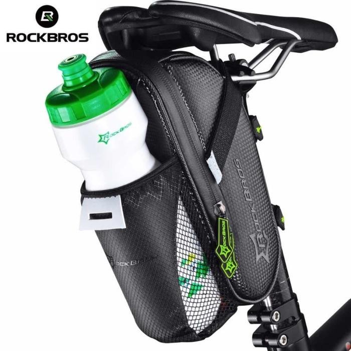 Polygon Bicycle - Rockbros Tas Sepeda Microfiber Waterproof Dengan Holder Botol Minum