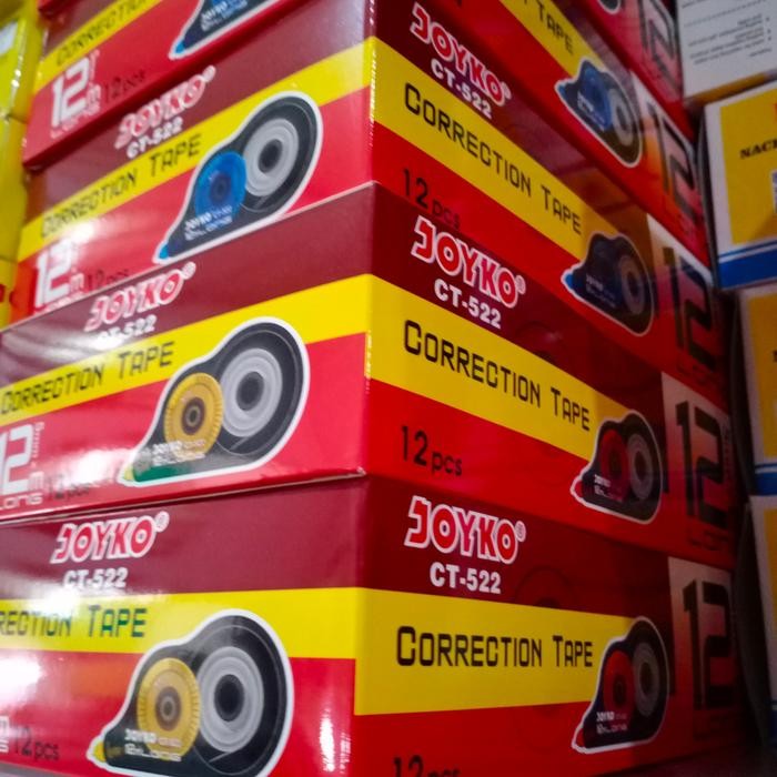 CORRECTION TAPE CT 522 JOYKO/TIPE EX KERTAS