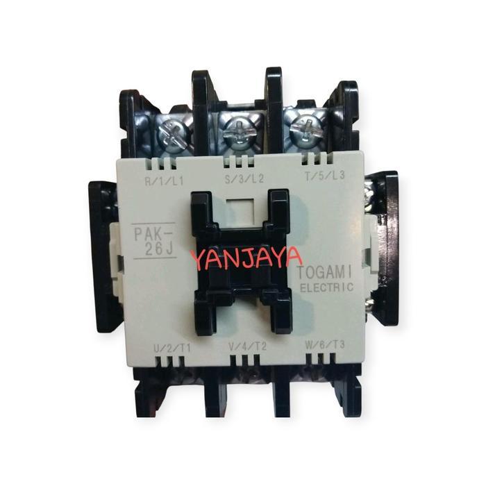 Togami Electric Pak26J 220V 50A Made In Japan/Contactor Togami