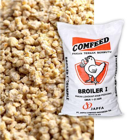 PAKAN AYAM BROILER COMFEED BR 1 1kg / 1000gr