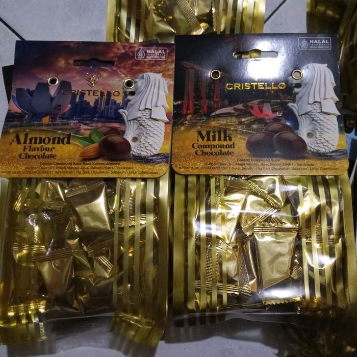 cristello chocolate gold / coklat Singapura