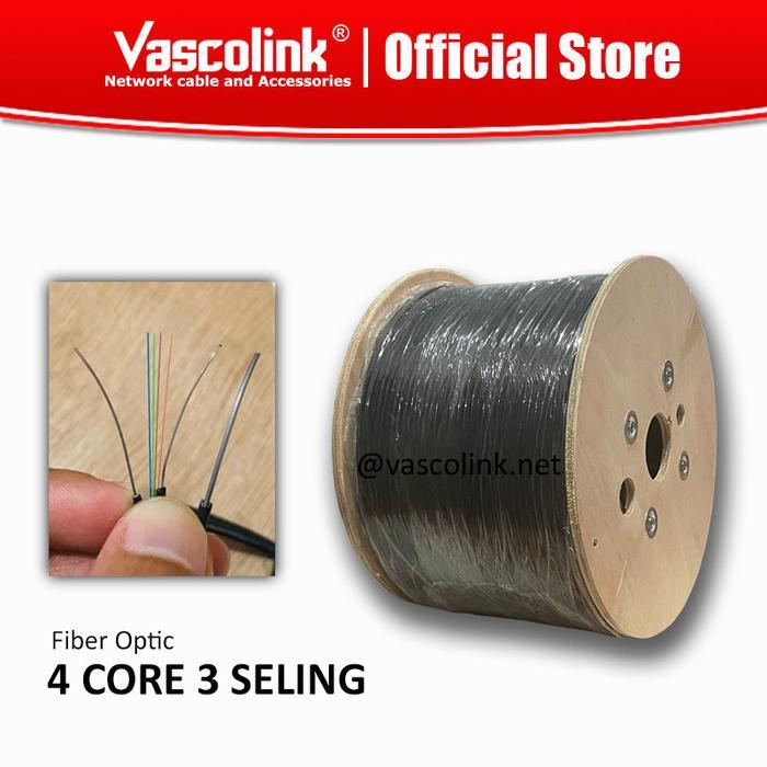 VASCOLINK KABEL FO 4 CORE 3 SELING 1000METER