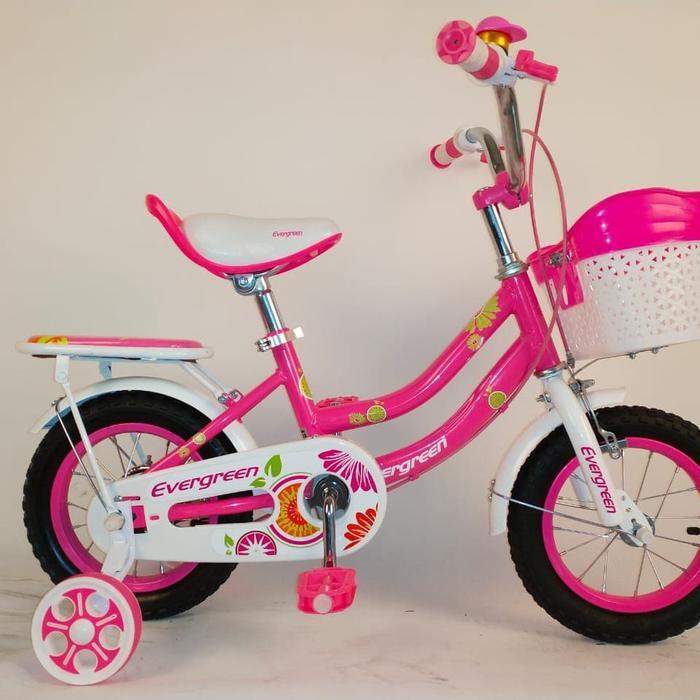 Alinja - Sepeda Anak Evergreen 12 Inch Daisy Terbaru 