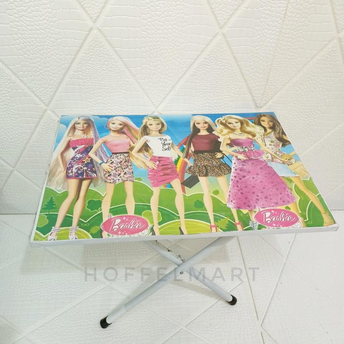 KOMPLIT (COD MEJA BELAJAR LIPAT TINGGI ANAK - TINGGI LIPAT Besi Kayu