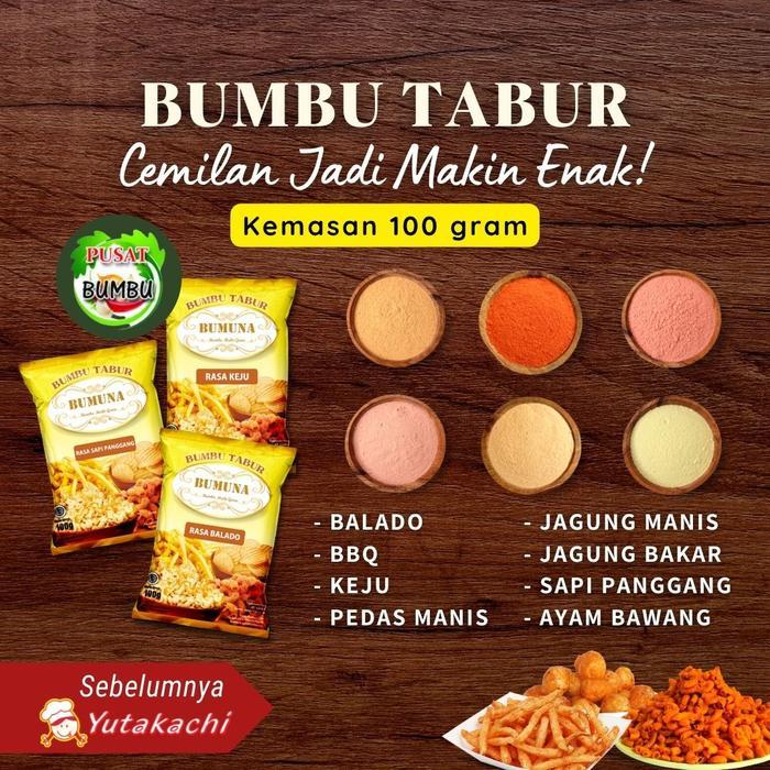 "New" BUMUNA Bumbu Tabur 100 Gram