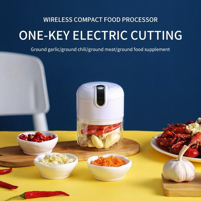 Promo Mini Blender Portable Food Copper Elektrik Blender Bumbu Dapur 260Ml