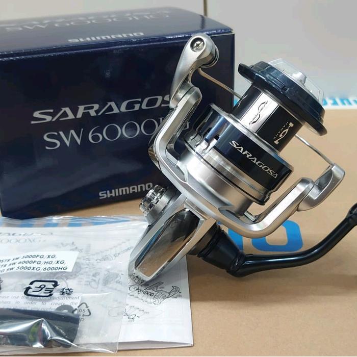 SHIMANO SARAGOSA SW 5000XG 6000HG 8000HG 10000PG 14000XG - 5000XG