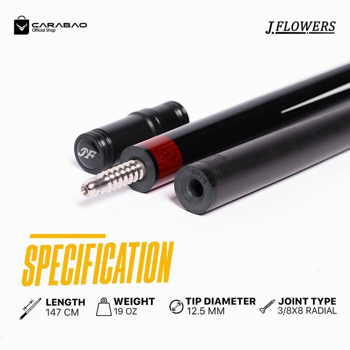Cue Jflowers Jf20-21F - Cue Stick Play Billiard
