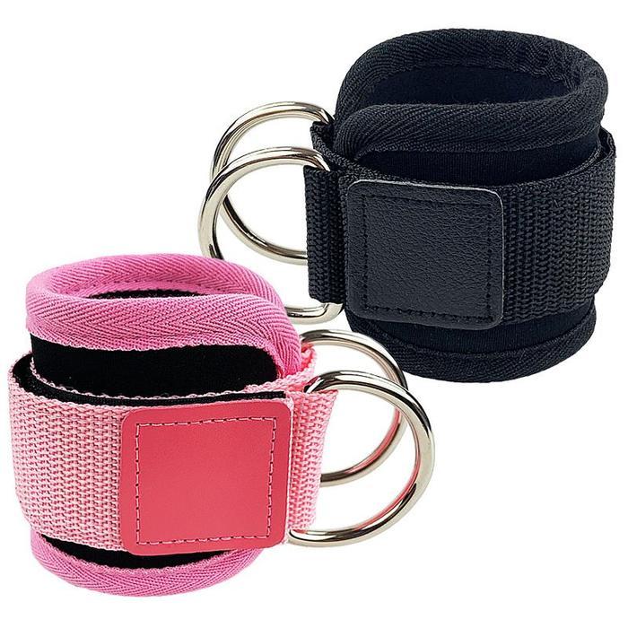 Angkle Strap Gym Adjustable Ankle Strap Gym Ankle Leg Strap Dengan D-Ring Strap Ankle Gym