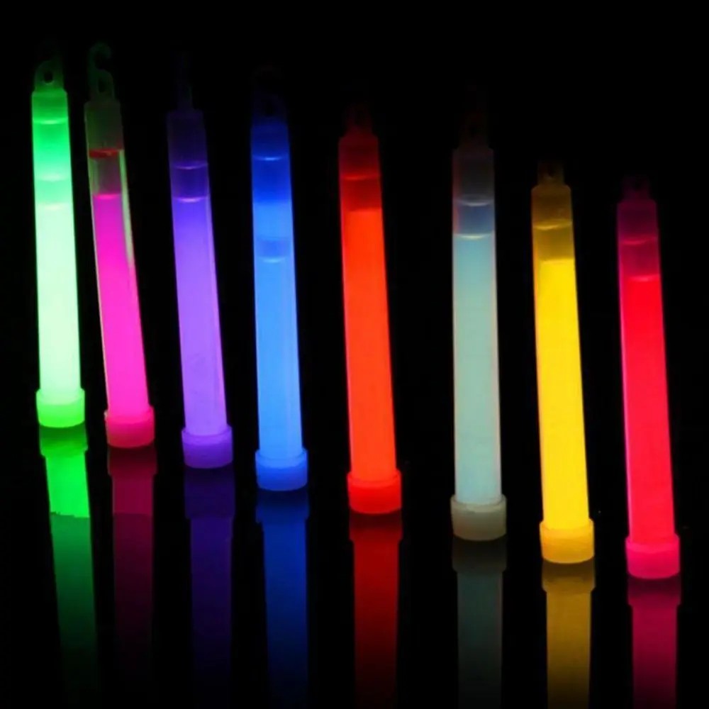 25pcs Disposable Glow Stick Emergency Neon Sticks Light Outdoor Hiking Camping Lightning Neon