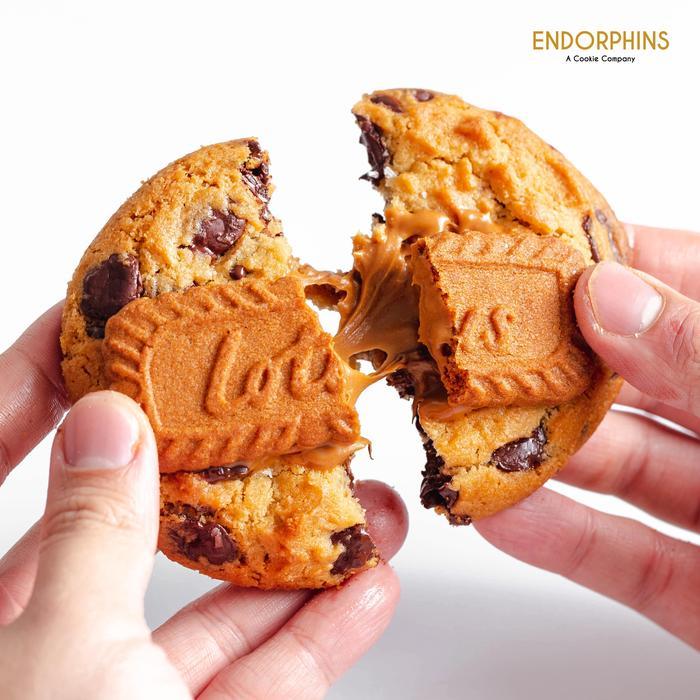 Endorphins - Lotus Biscoff Chocolate Chip Cookies