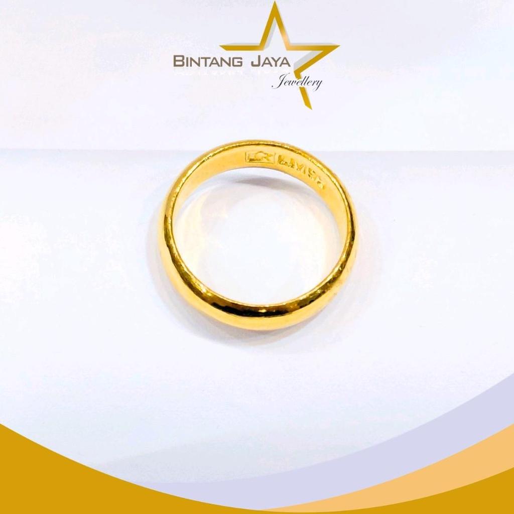 Cincin LM99 Belah Rotan - Kadar LM99 - Berat 10,00gr - Size 17 - 22/06/26 - (PP)