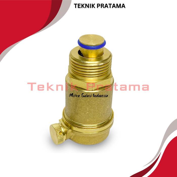 1" Air Vent Valve Brass / Automatic Air Vent Valve Kuningan 1"