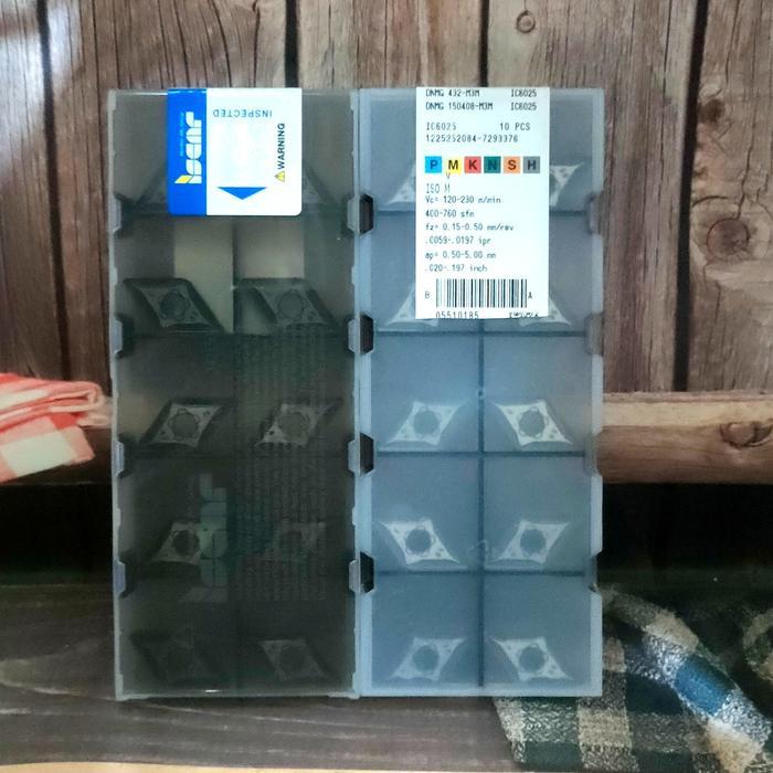 DNMG 150408-M3M IC6025 ISCAR / DNMG 150404-TF IC907 ISCAR / DNMG 150608-TF IC907 ISCAR INSERT BUBUT