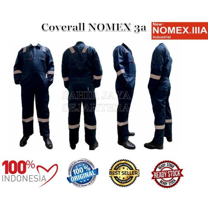 Coverall NOMEX 3A Original Wearpack Nomex IIIA 3A Coverall Fire Retardant Original Safety Nomex