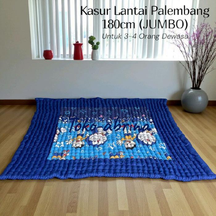 new [180x195] Kasur Lantai Palembang JUMBO Murah promo Kasur Lipat bisa COD isian Kapuk hijet