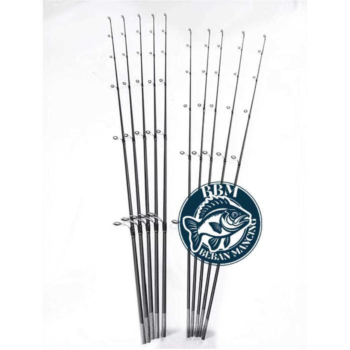 Ujung Top Joran CARBON VERSUS 165cm/180cm Carbon (8-17lbs / 10-20lbs) Murah
