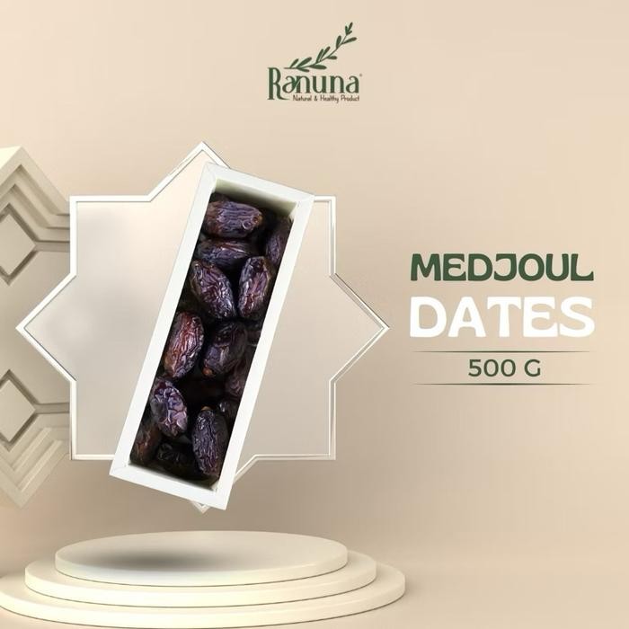 

Mamiseler45 - Kurma Medjoul Palestine Raruna 500Gr - Kurma Jumbo Organik Premium Cemilan Manis