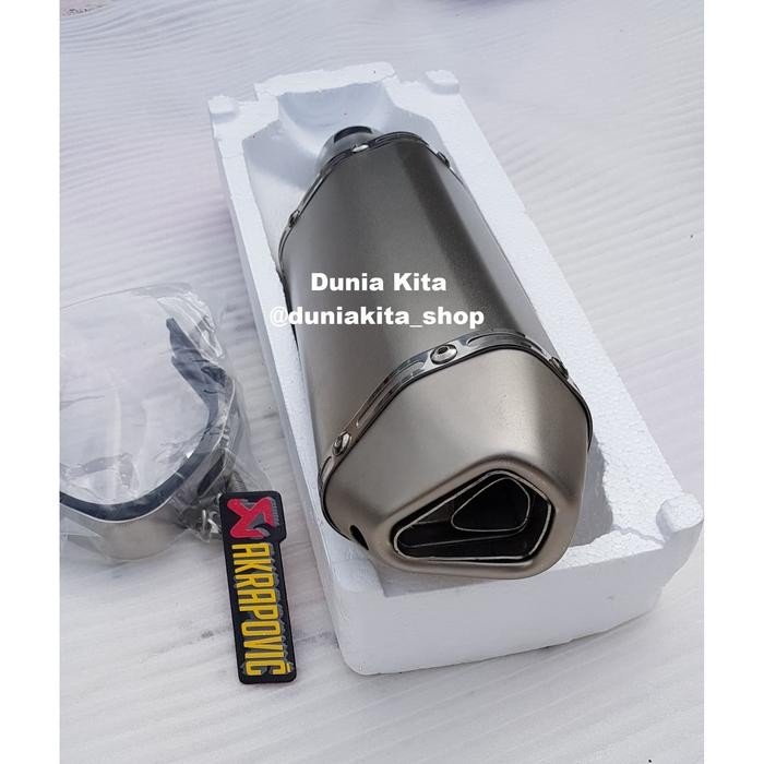 Knalpot Akrapovic Import Kawasaki Klx Honda Crf