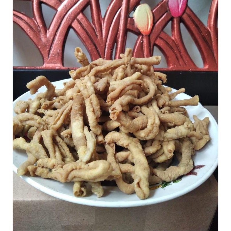 

KRIPIK USUS 1 KG KRIUK DAN KRISPI - RASAKAN KELEZATAN KHASNYA - CEMILAN, GURIH