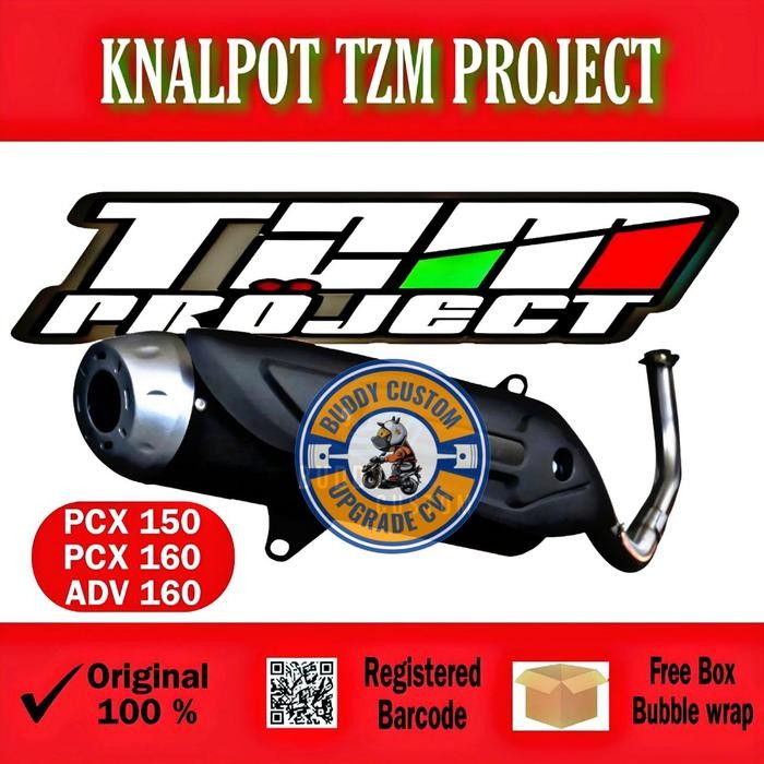 Knalpot Tzm Project Adv 150 160 Pcx 150 160 Knalpot Tzm Adv 150 160 Vario Beat Scoopy Nmax Aerox
