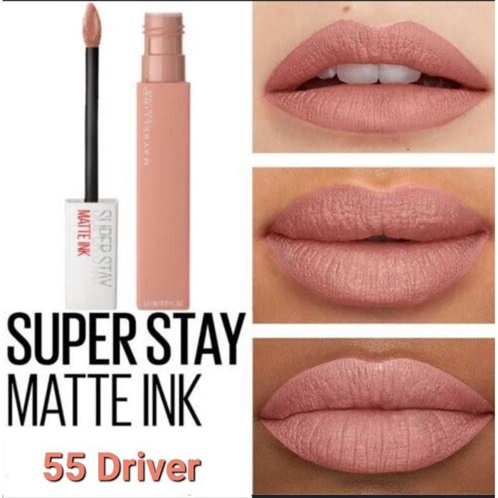 MAYBELLINE SUPERSTAY MATTE INK COFFEE/LOYALIST/DRIVER/POET LIMITED