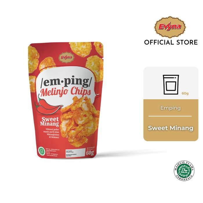 

Evyna Emping Melinjo Chips Sweet Minang