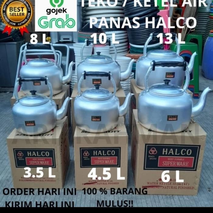 Halco Teko Ceret Air Num Ketel Air Panas Halko 20 22 24 26 28 Cm