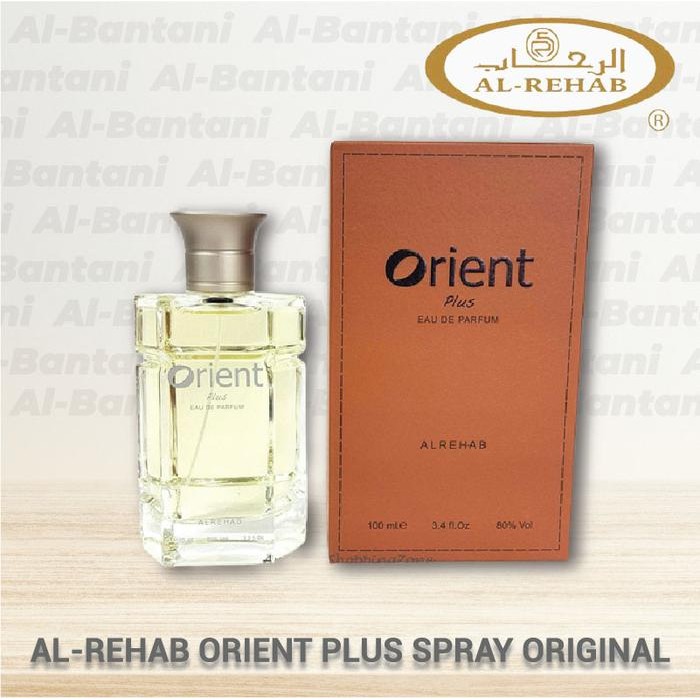 SALE PARFUM AL REHAB ORIENT PLUS FOR MEN SPRAY ORIGINAL 100ml ZY363