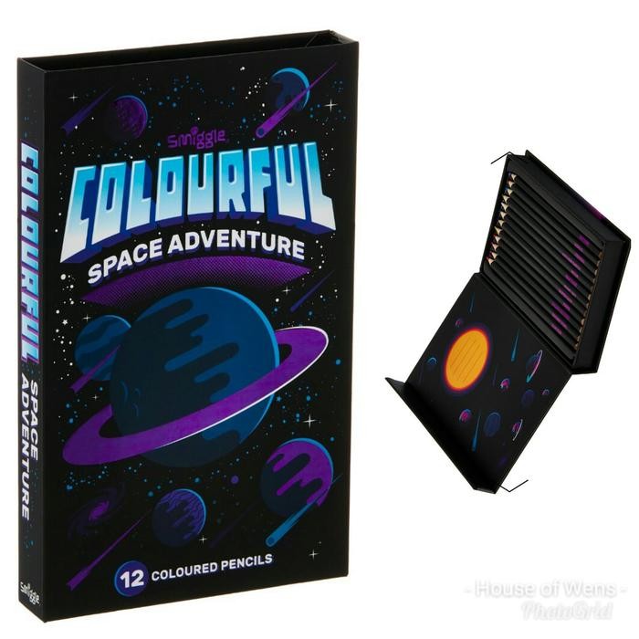 

SMIGGLE COLOURED PENCIL PACK X12 - PENSIL WARNA SMIGGLE