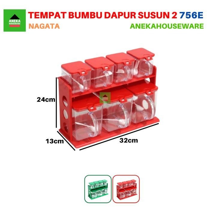 TEMPAT BUMBU SUSUN 2 KITCHEN SET 756 E NAGATA