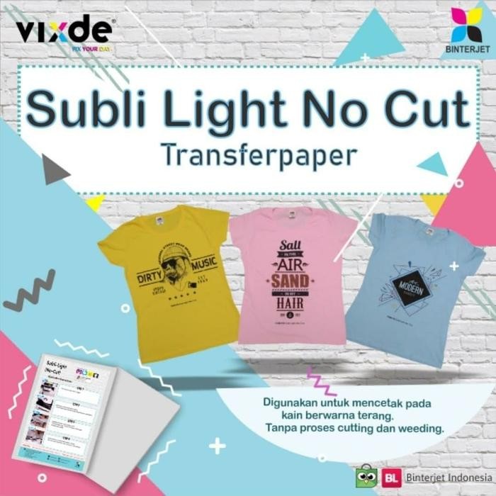 

Forever Sublim Transfer Paper SLNC Subli Light No Cut Trial Pack